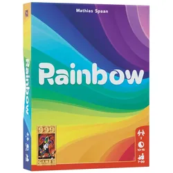 999Games Regenbogen-Kartenspiel (Deutsch, Englisch, Französisch, Niederländisch, 2 - 4 Spieler)