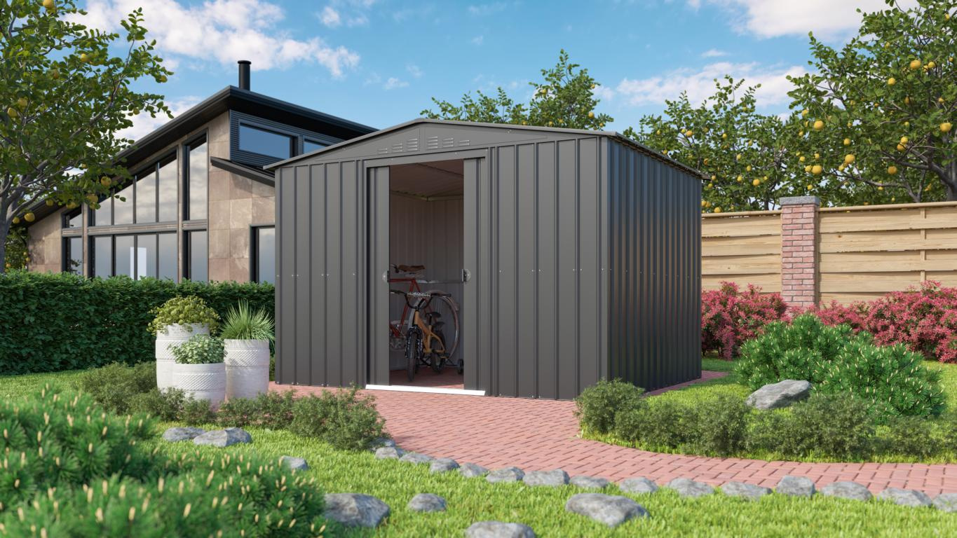 EPHSCHMIDT--AKTIVBANK-- Gartenmanager Dream 108 H 178, anthrazit, Globel 16901162