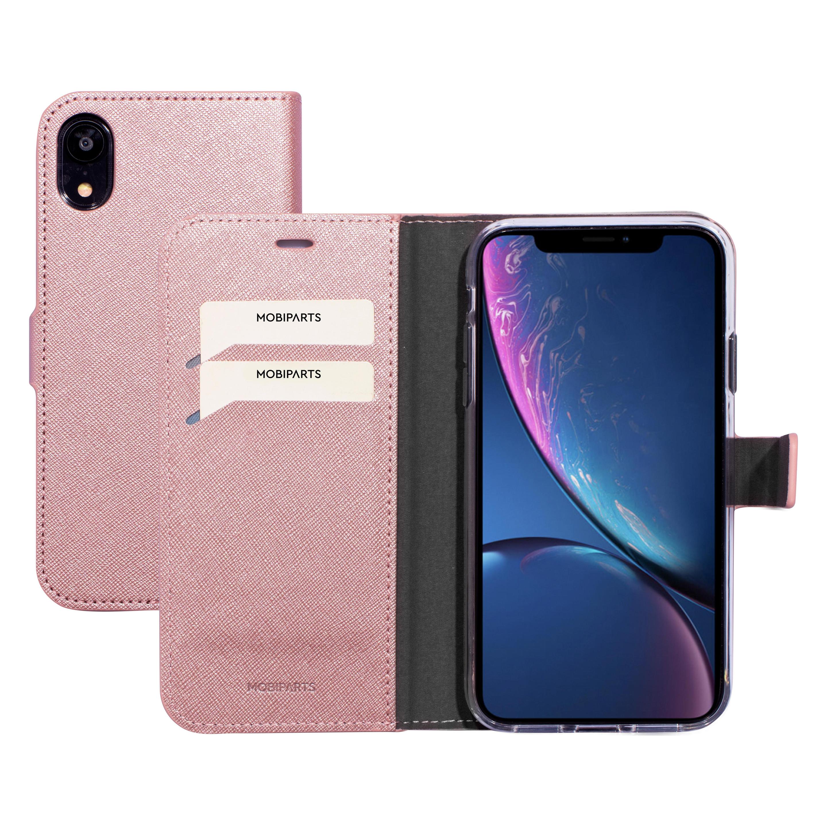 Mobiparts Saffiano Wallet Case Apple iPhone XR Pink (Apple iPhone XR) (MP-80775)