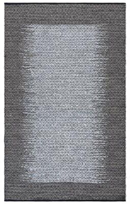 SAFAVIEH Handmade Vintage Boho Leather Mako Modern Stripe Leather Rug