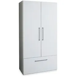 Boegner Kleiderschrank Basic 100 x 244 cm Dekor Weiß