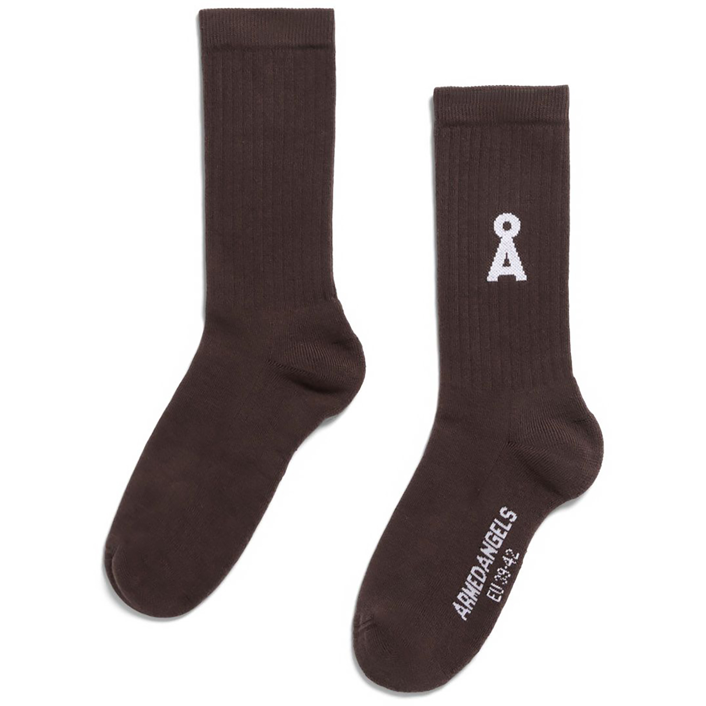 Armedangels Saamus Bold Freizeitsocken braun Größe 35 Lifestyle Hautfreundlich