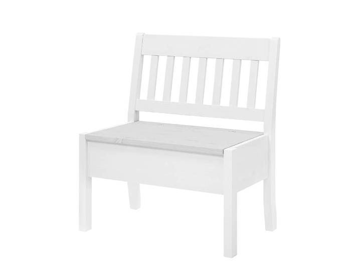 Banc Boston 83cm Blanc/Epicéa blanc Sans accoudoirs