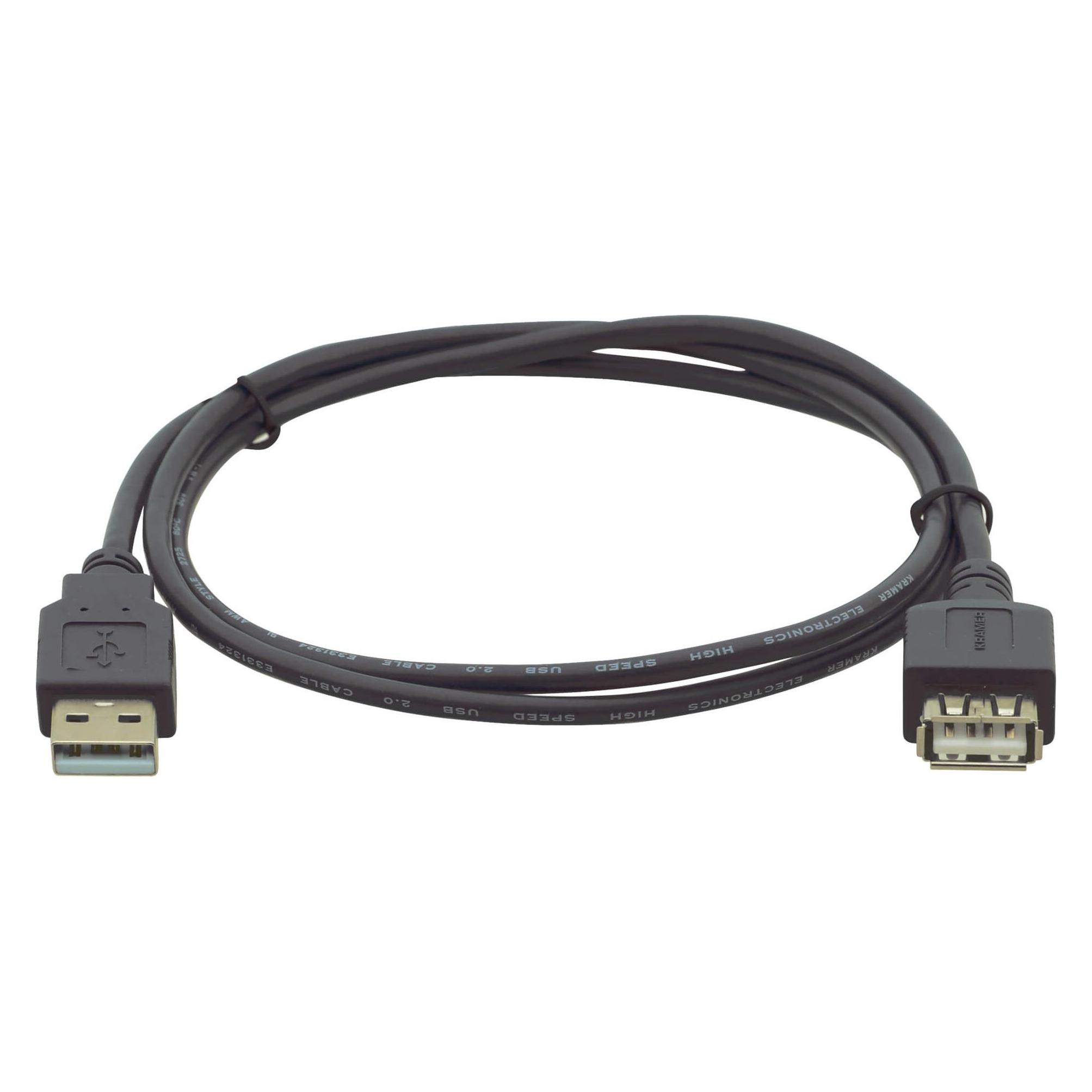 Kramer Electronics C-USB/AAE-3 USB Kabel 0,9 m USB A Männlich Weiblich Weiss (0.90 m, USB 2.0) (96-02121003)