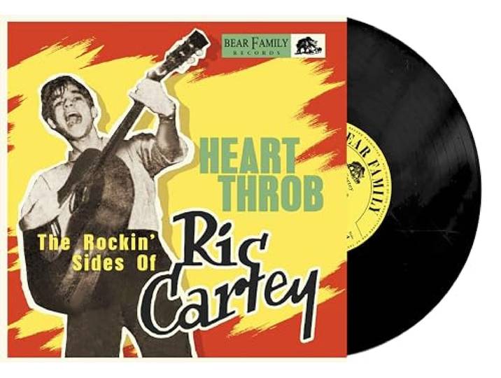 Heart Throb - The Rockin' Sides Of Ric Cartey (LP, 10inch)
