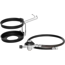 Enders Kartuschenhalter-Set inkl. Gasschlauch und Regler 50 mbar für Gasgrill Urban II / Explorer II
