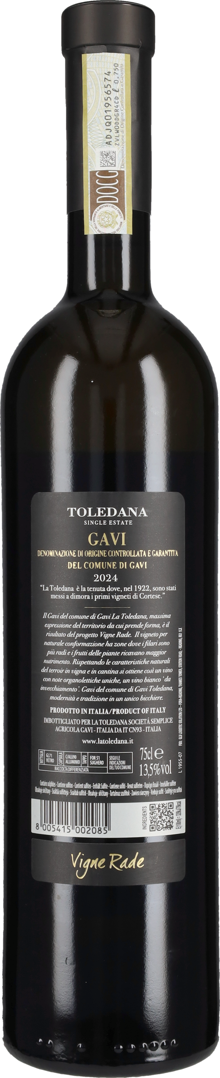 Gavi del Comune di Gavi 'Vigne Rade' La Toledana 2025