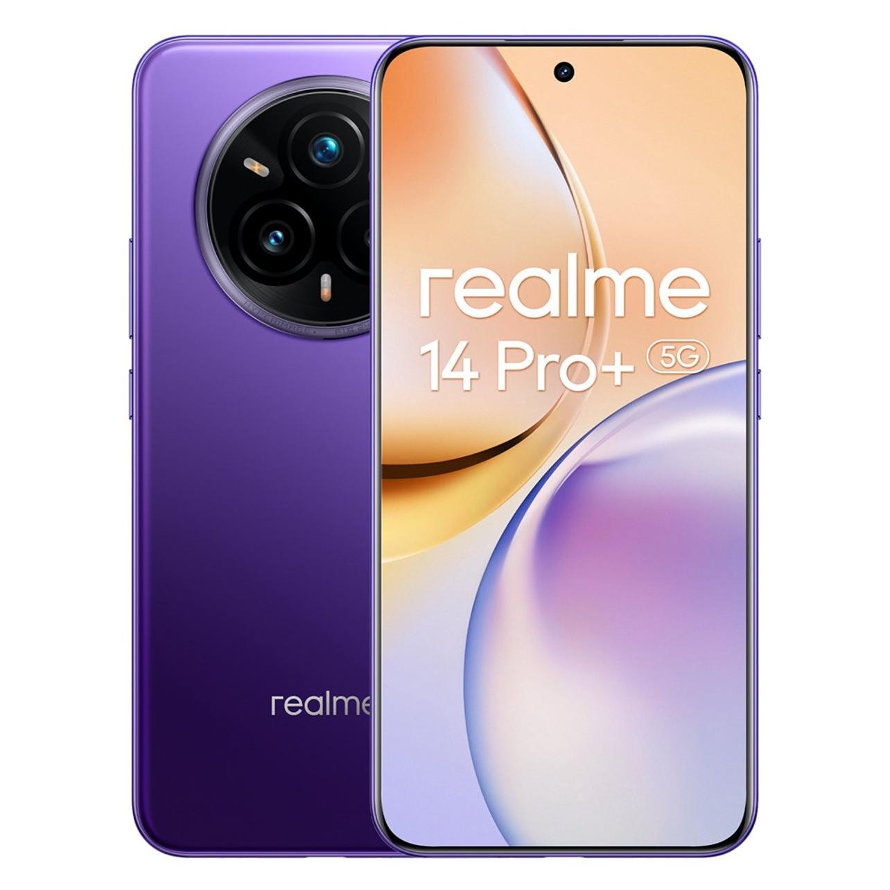 realme 14 Pro+ (512 GB, Bikaner Purple, 6.83", Dual SIM, 5G) (631011004924)