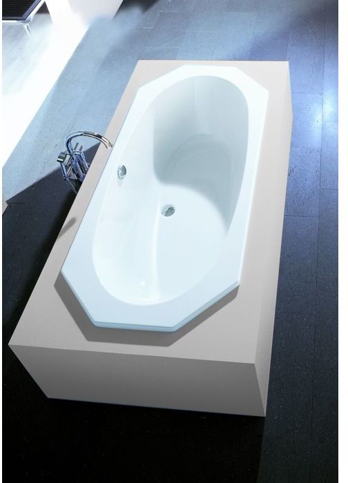 Hoesch Armada 8 Eck Badewanne 6169.010 180x80 cm, weiss