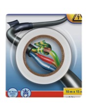 Tesa 56193-00001 1 Stücke Weiß PVC 6 V Sichtverpackung IEC 454-3-1 White 10 m 15 mm (56193-00001-23)