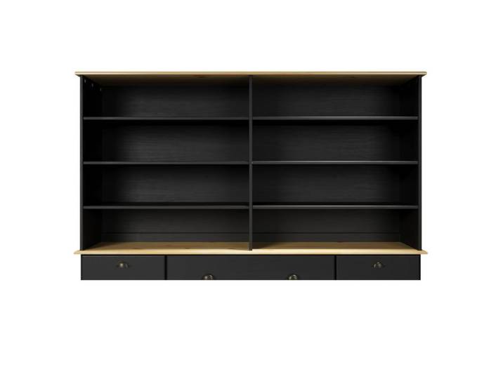 Réhausse L. 176 cm STANFORD Noir / miel