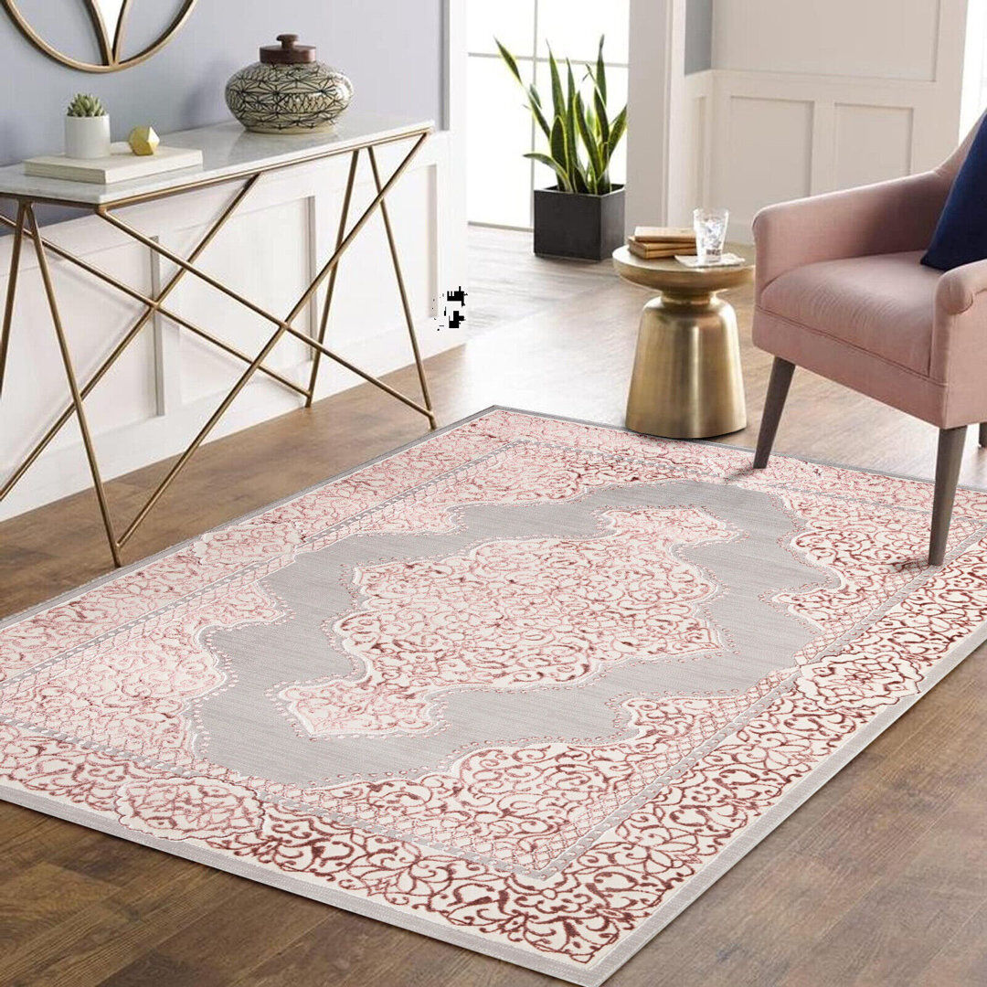 Latitude Vive Borach Floral Kilim Rectangle 120 x 170cm