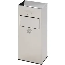 Standascher VAR H 77 Ascher/Abfallsammler Edelstahl lange Lebensdauer und optimales Aussehen