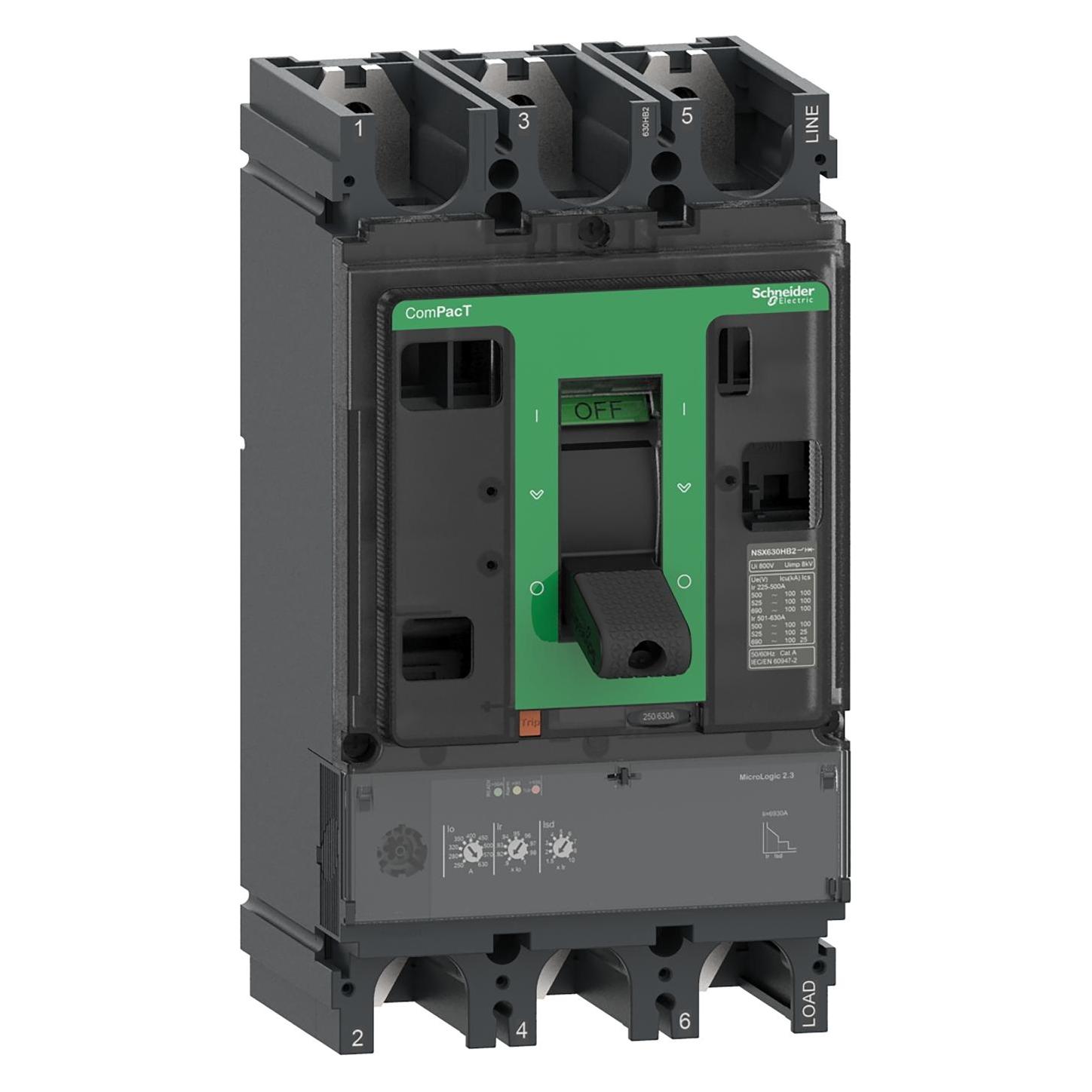 Schneider Electric Kompaktleistungsschalter (C63F32D630)
