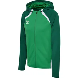 hummel hmlLEAD 2.0 Kapuzenjacke Damen 6327 - jelly bean/evergreen XL
