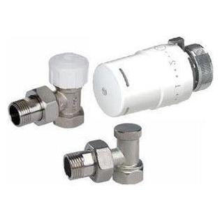 Arco Set Of Thermostatic Head W Angle Valve (KCT01)