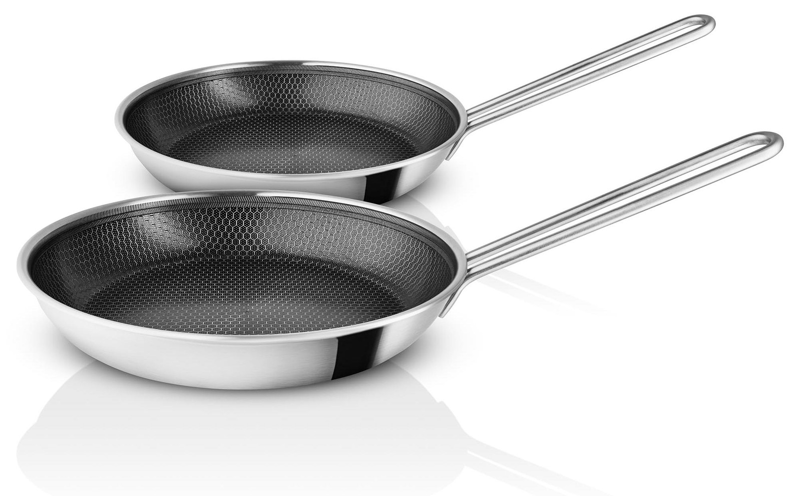 Dripio Koekenpannenset met keramische anti-aanbaklaag en mozaïekpatroon, 2 stuks, 24 en 28 cm