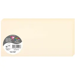 Pollen 250x Doppelkarte DL Pollen 210g - Elfenbein 12517C