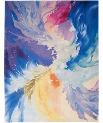 Nourison Prismatic Indoor only Abstract Area Rug