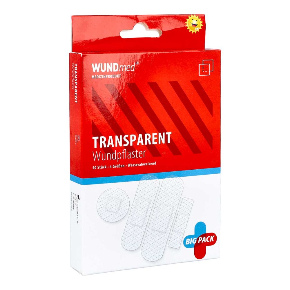 Axisis GmbH Pflaster transparent wasserfest 4 Grössen 09750547