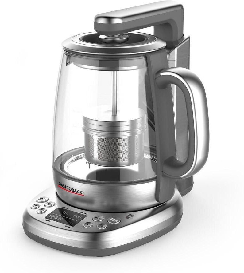 GASTROBACK Wasser-/Teekocher "Advanced Plus 42440", silber (silberfarben), Teeautomaten, Wasser-/Teekocher silberfarben Einheitsgröße