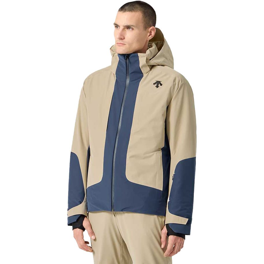 Descente Herren Skijacke COLOR BLOCKED sand beige - 52