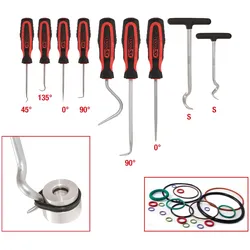 KS TOOLS Master Haken-Werkzeug-Satz 9tlg. - 550.1070