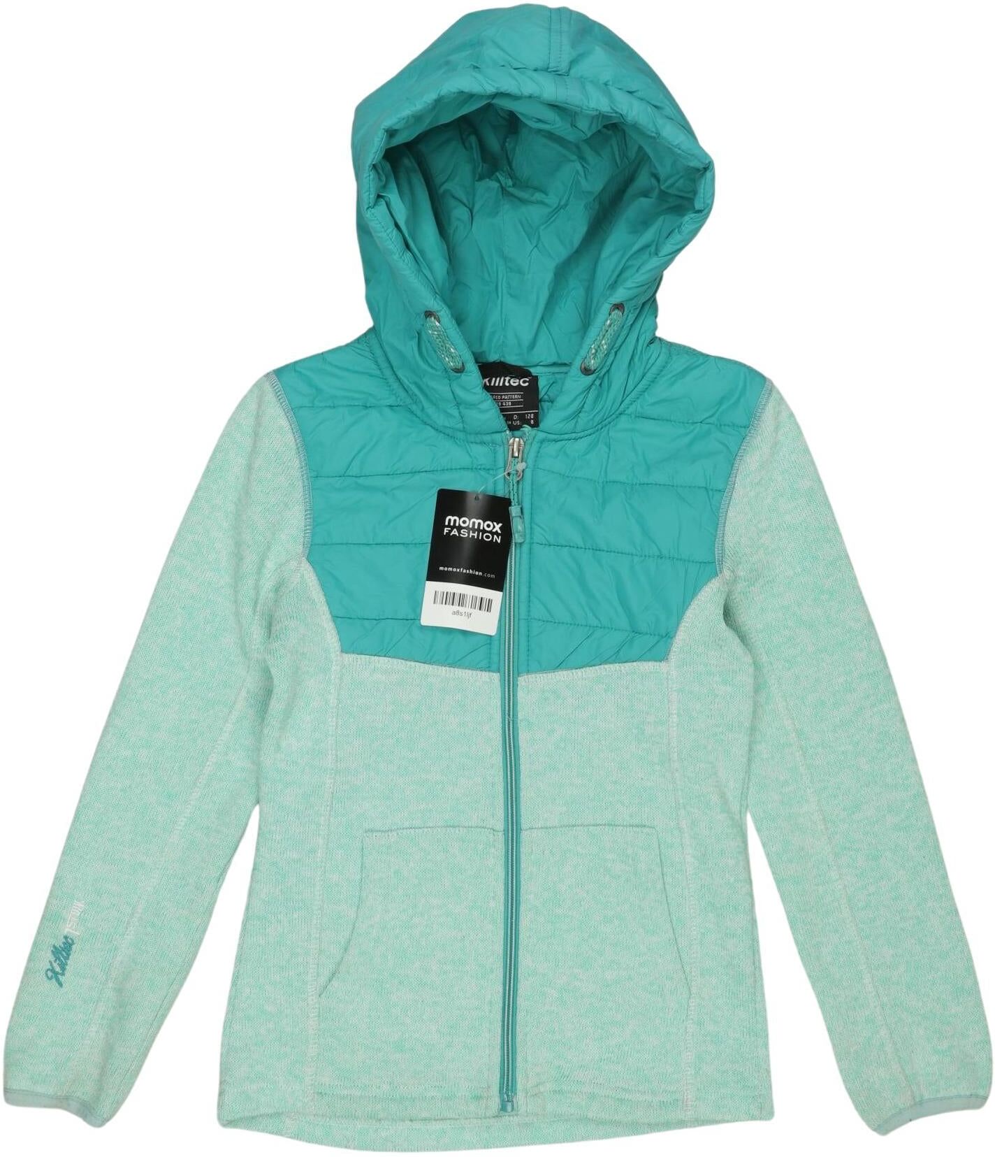 killtec Jungen Jacke oder Mantel, Grün, Gr. EU 128, Synthetik - Second Hand