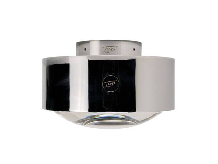 Top Light Deckenleuchte Puk, dimmbar, chrom / silber, für Flurbereich, Metall, Modern