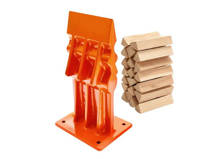 Manueller Holzspalter Orange