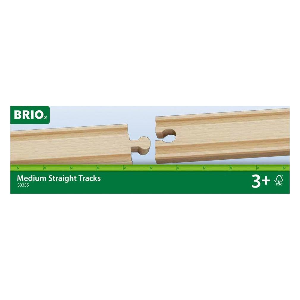 Brio Mittlere gerade Gleise (33335)