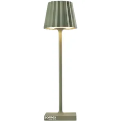 Troll Nano Lampe akku dimmbar Olivgrün