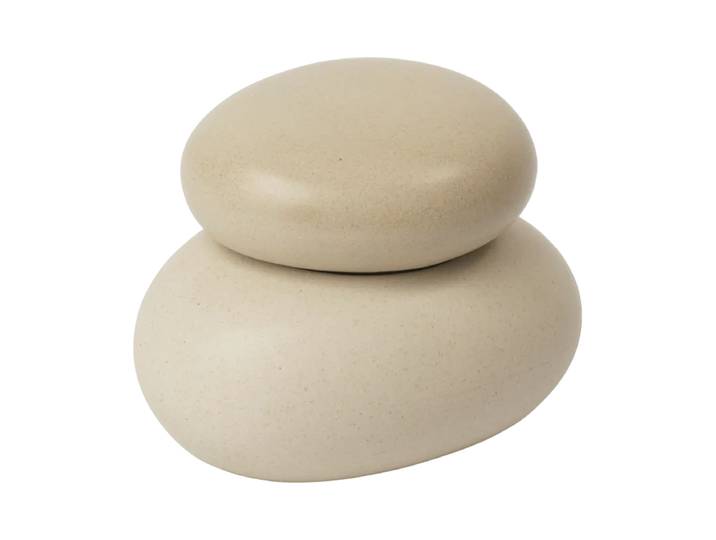 Ferm Living Pebble boîte petite Sand/Cream