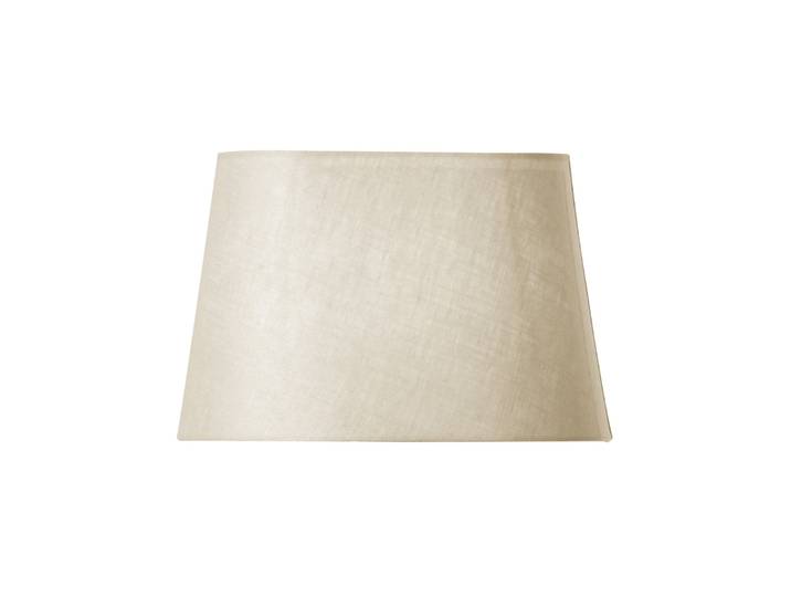 Abat-jour ovale Basic, beige, longueur 26 cm - Watt & Veke Basic oval - Design - Tissu / textile