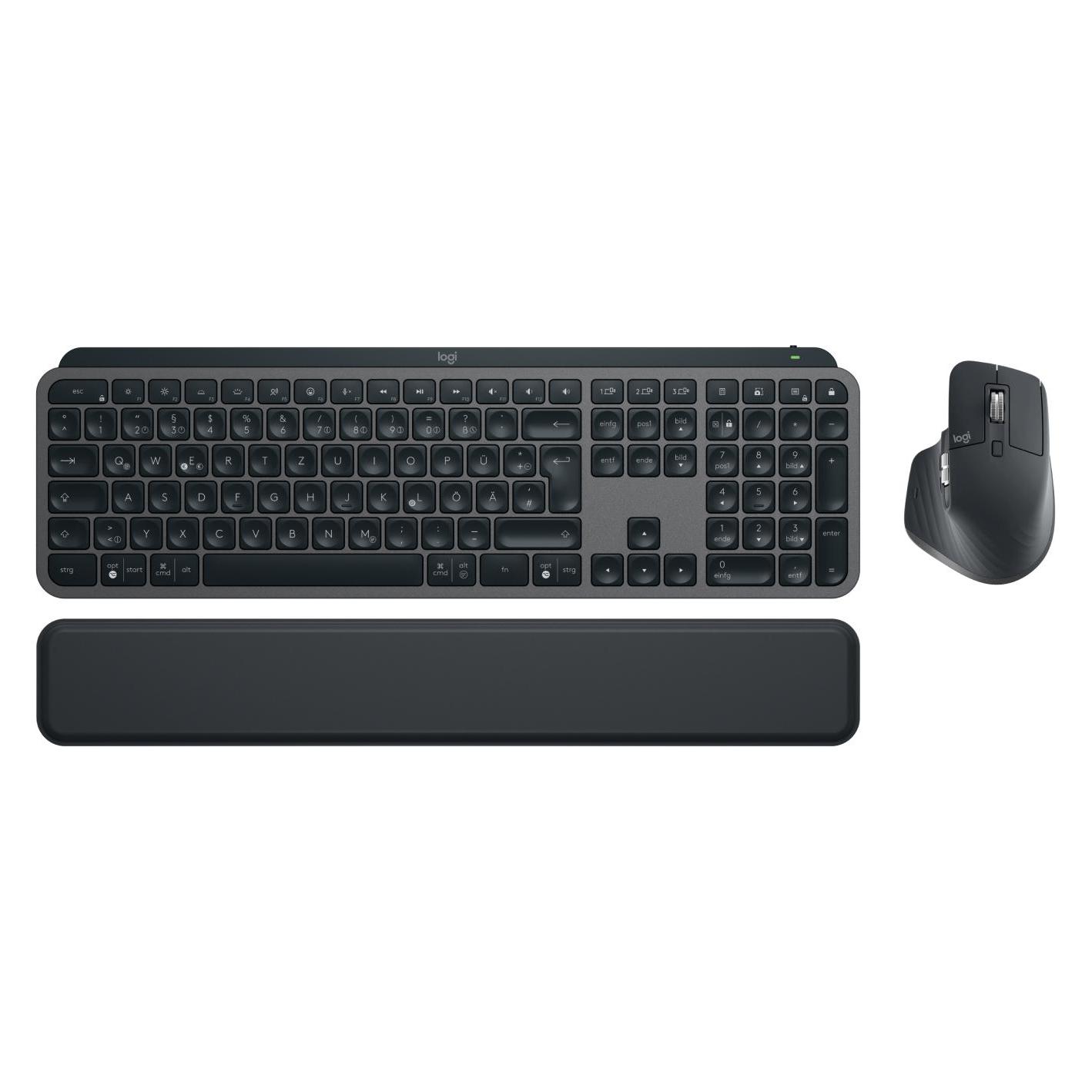 Logitech MX Keys S Combo (DE, Kabellos) (920-011606)