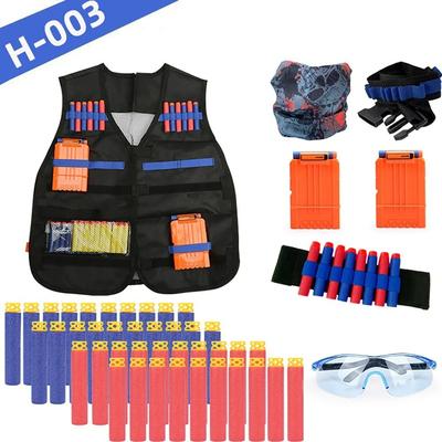 Uplift Picks Kids Nerf Tactical Vest Kit With Battle Gear And Protective Accessories 03