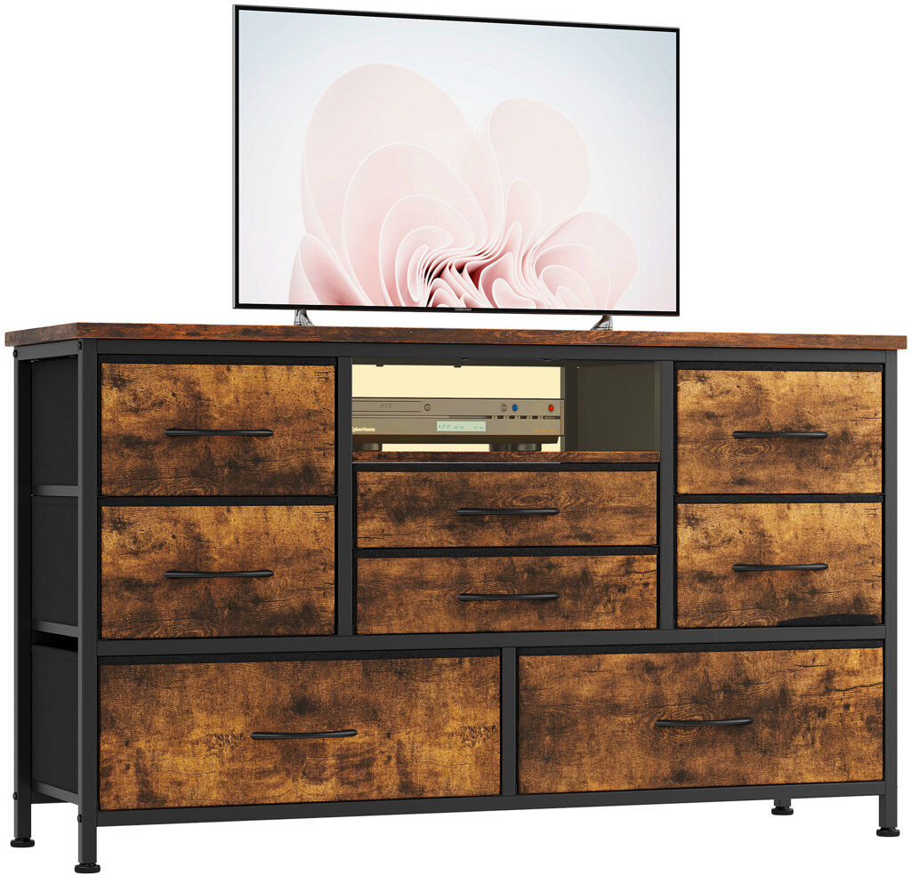 Borough Wharf TV Stand for TVs up to 50" Tiger stripes/MDF 50"