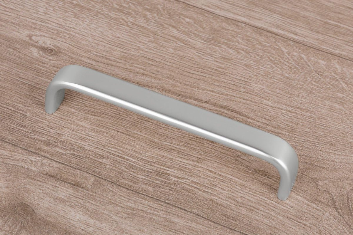 Aluminium Meubelgreep Zilver - Ladehandgreep en Kastgreep met Afgeronde Uiteinden - Lengte: 300 mm