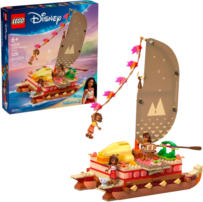 LEGO Disney Princess 43270 Vaianas Abenteuerfloß