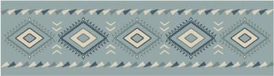 Mayberry Rug "Cozy Cabin Diamonds Tread Non Skid Lodge Stair Treads 9""x30"""