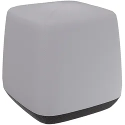 Dauphin Allora Pouf Sitzhocker - Grau (60123)