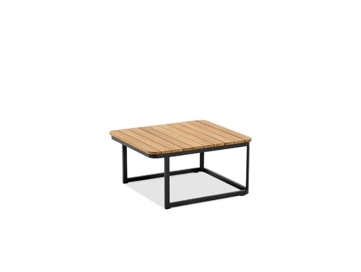 Niehoff Malta Loungetisch Aluminium/Teak