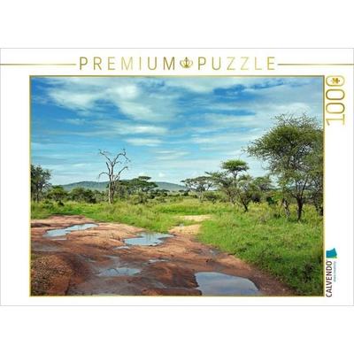 CALVENDO Puzzle Tarangire-Nationalpark | 1000 Teile Lege-Größe 64x48cm Foto-Puzzle für glückliche Stunden