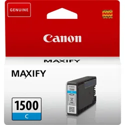 Canon Original PGI-1500C Druckerpatrone - cyan 300 Seiten