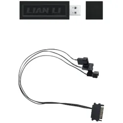 LIAN Li L-Wireless Controller V2, Licht- und Lüftersteuerung, 10-Kanal, schwarz