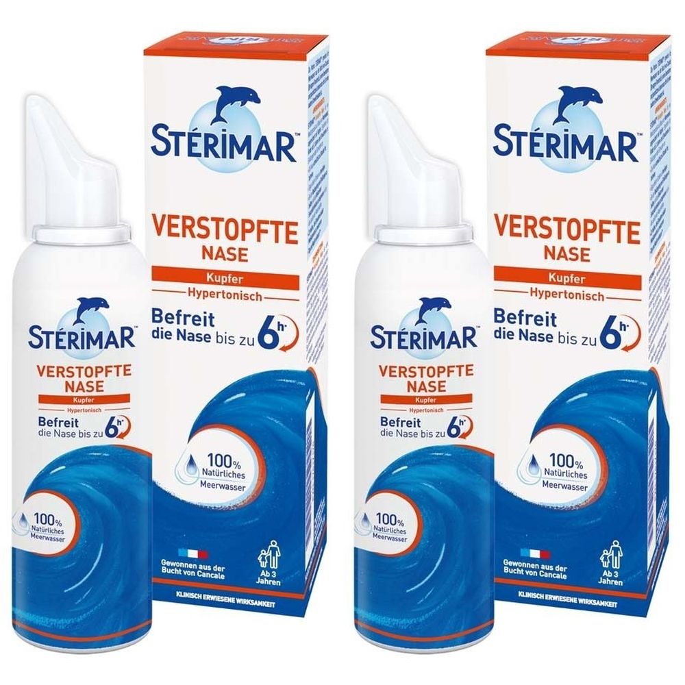 Sterimar Nasenspray verstopfte Nase 2x 2x100 ml