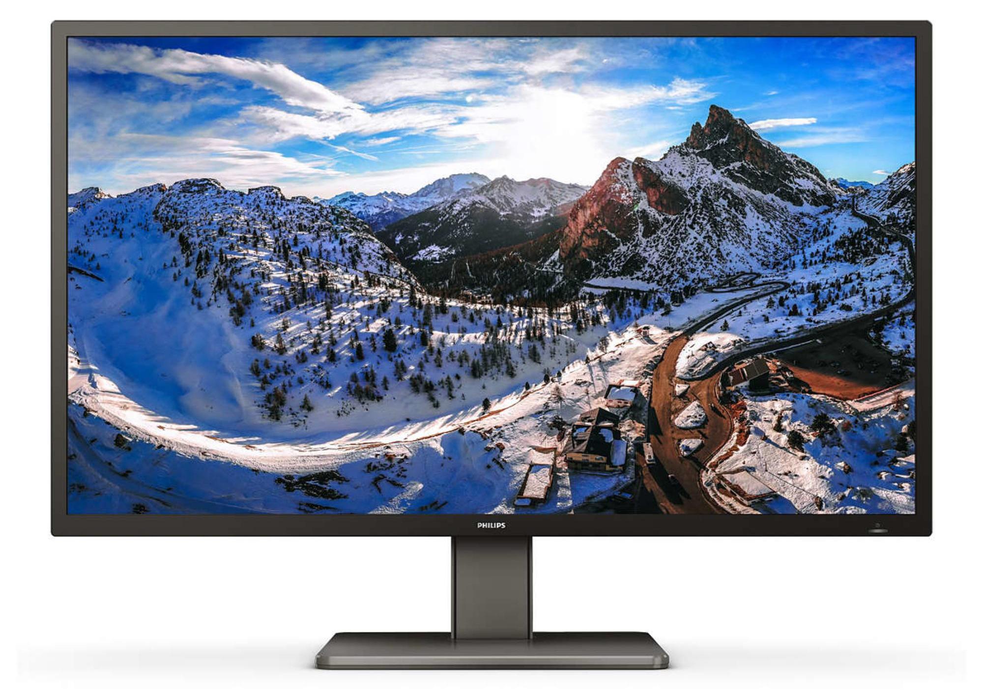 Philips P Line 439P1/00, 108 cm (42.5"), 3840 x 2160 Pixel, 4K Ultra HD, LCD, 4 ms, Schwarz