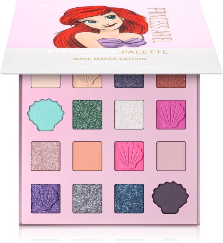 Mad Beauty Disney Princess Ariel eyeshadow palette 19.8 g