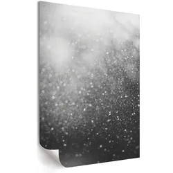 POSTER - 42x59 cm - Soft Structure - Leuchtender Glitzer