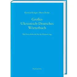 Grosses Ukrainisch-Deutsches Wörterbuch, Sachbücher von Horst Rothe, Kersten Krüger